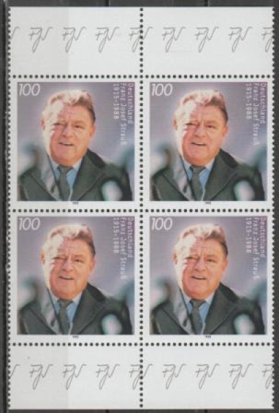 BRD 1818 Viererblock ** - 1995